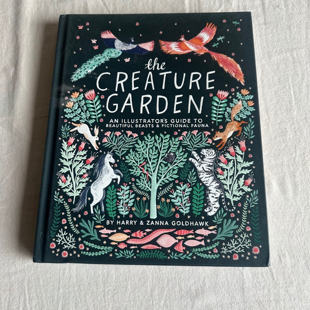 The Creature Garden Drawing Painting Guide Harry Zanna Goldhawk Papio Press Book